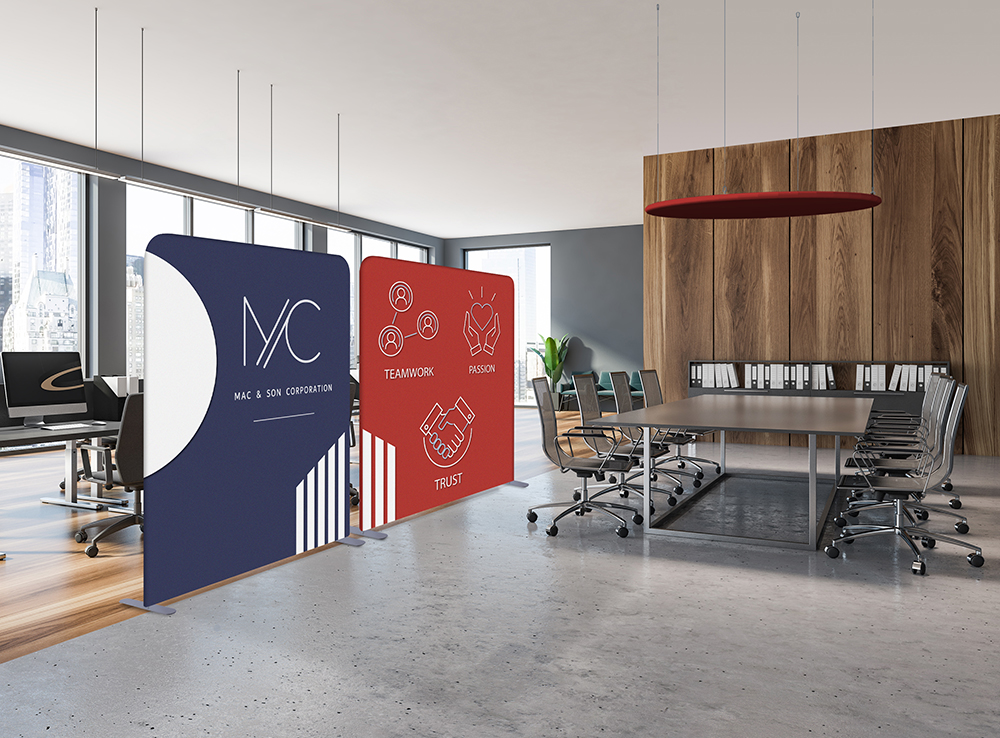 Cloison photocall formulate S’com Services