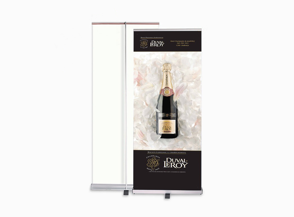 Enrouleur roll-up recyclable S’com Services