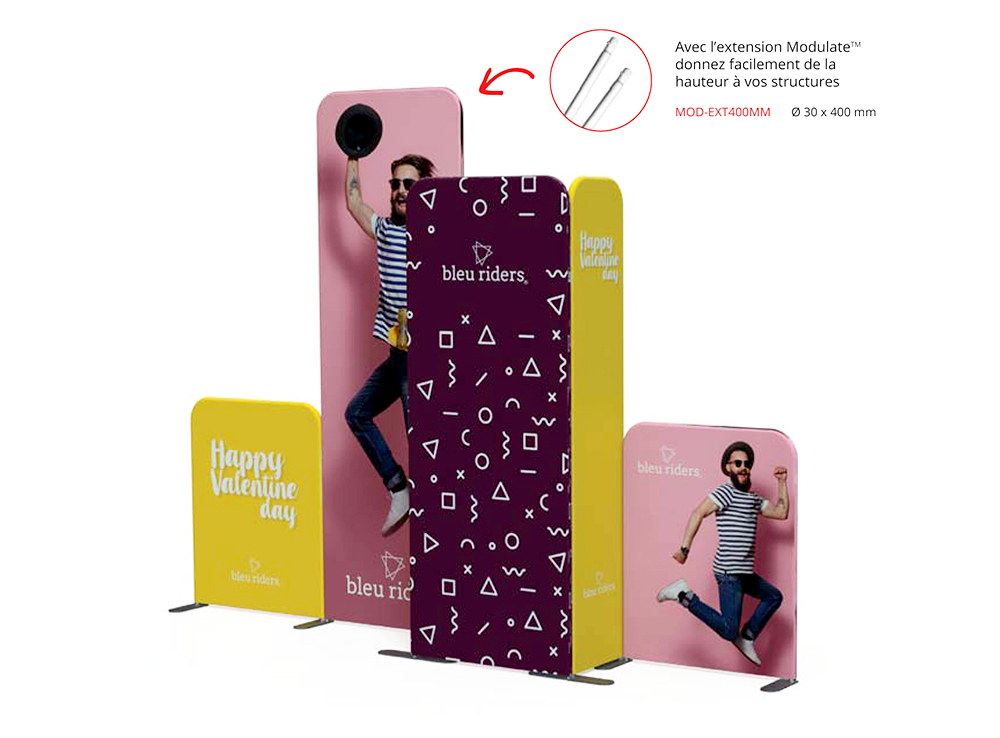 Stand modulable Modul-Expo S’com Services