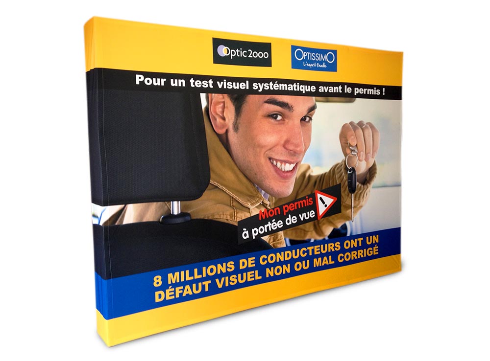 Stand parapluie droit tissu S’com Services