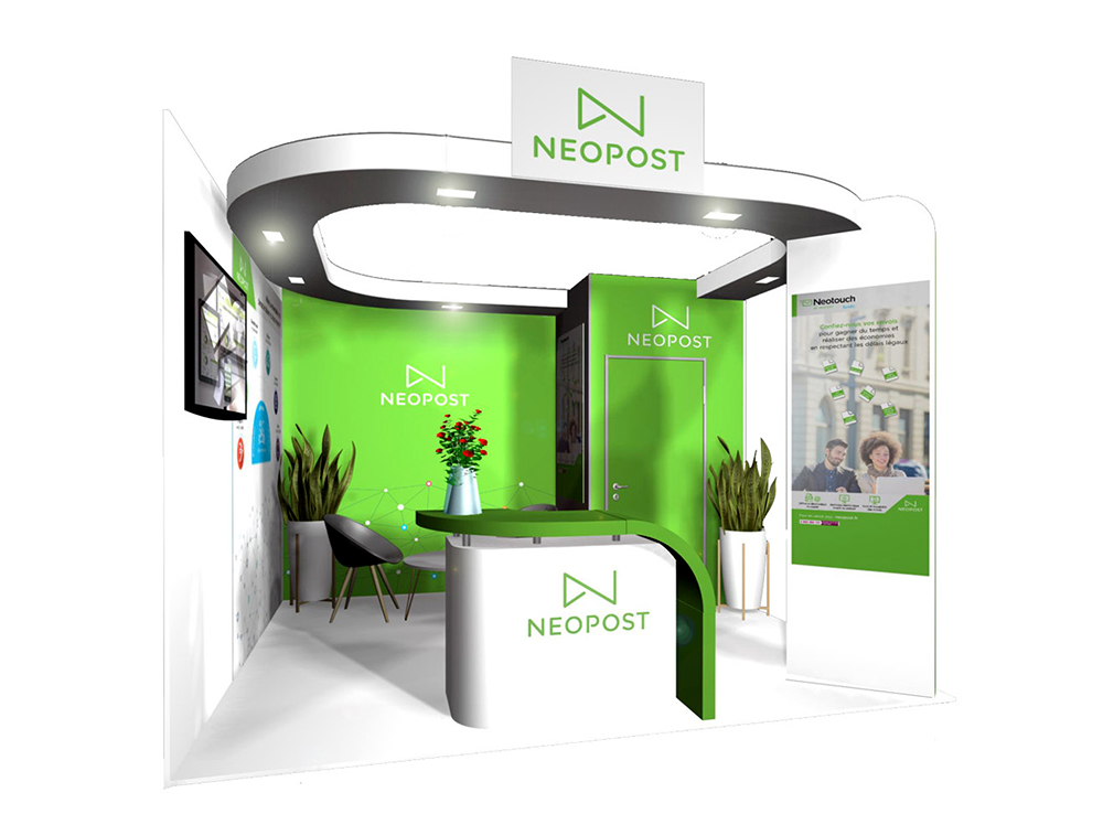 Stand traditionnel 12m² S’com Services