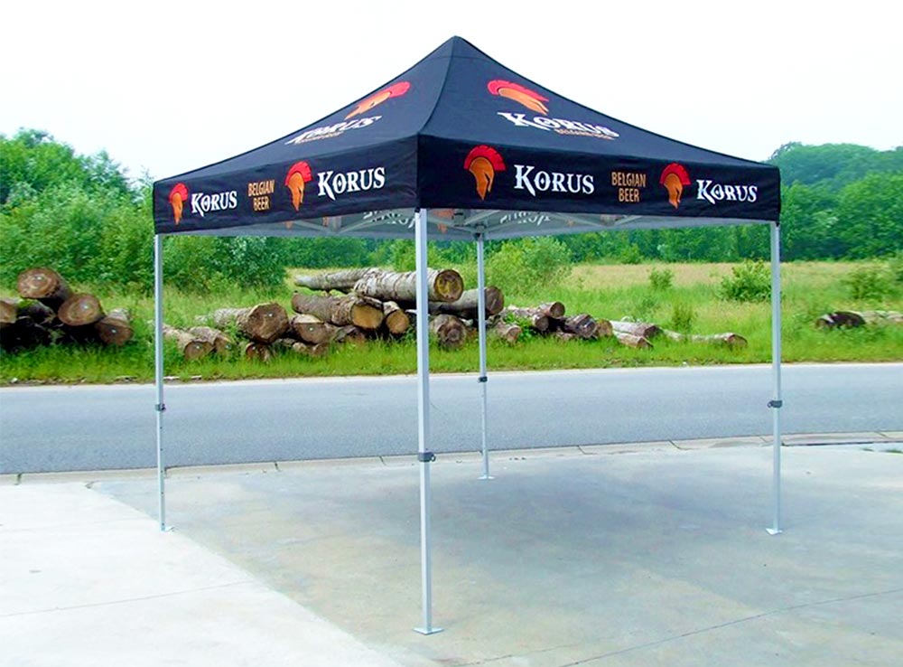 Tente exposition pliable