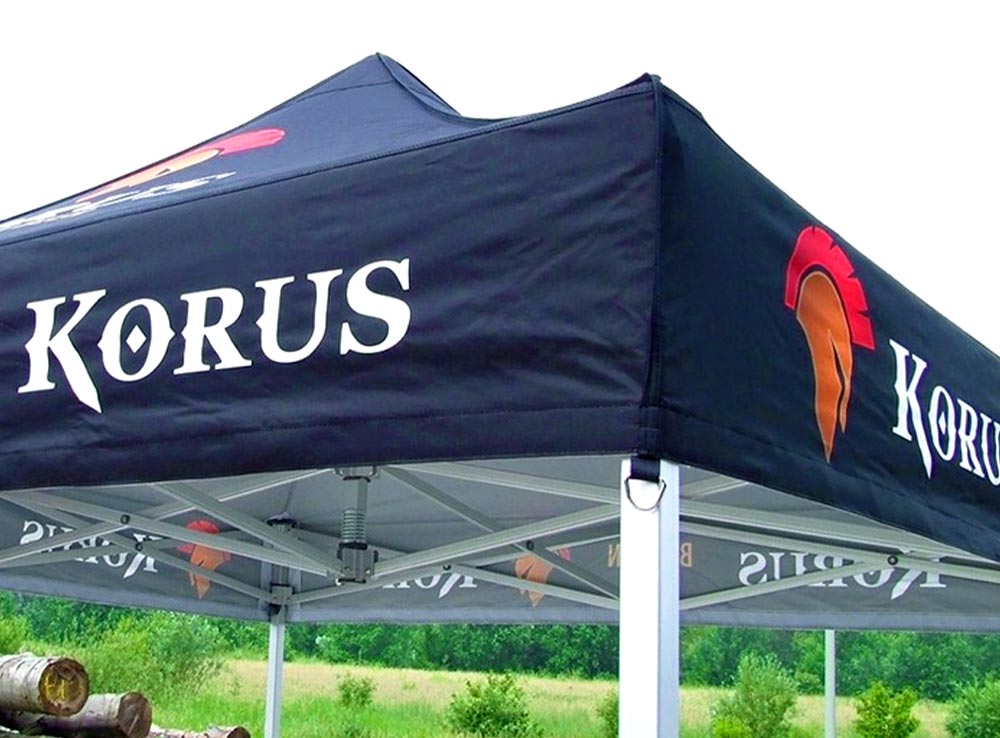 Impression tente pliable