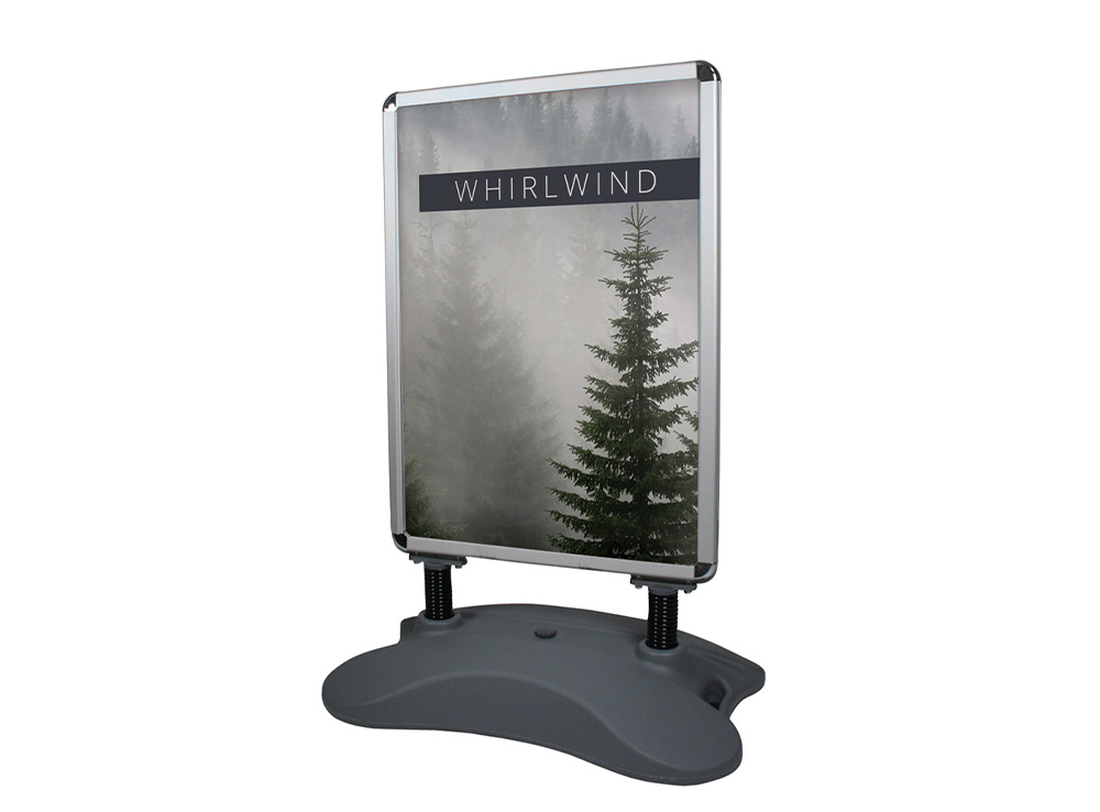 Chevalet publicitaire stop trottoir