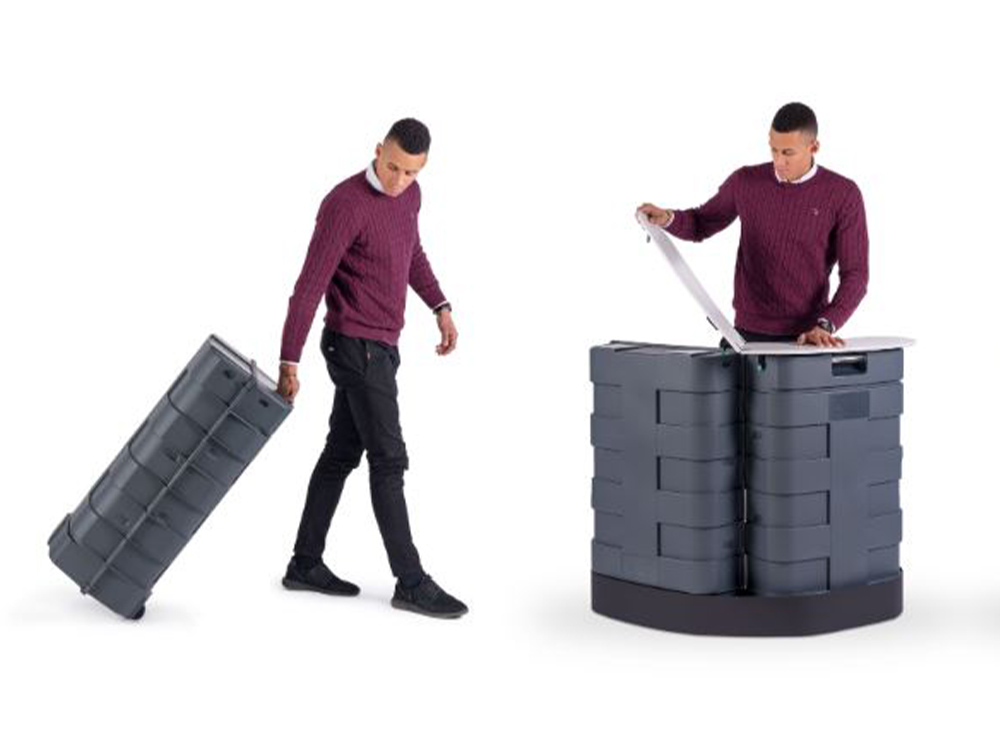 Comptoir valise Countercase