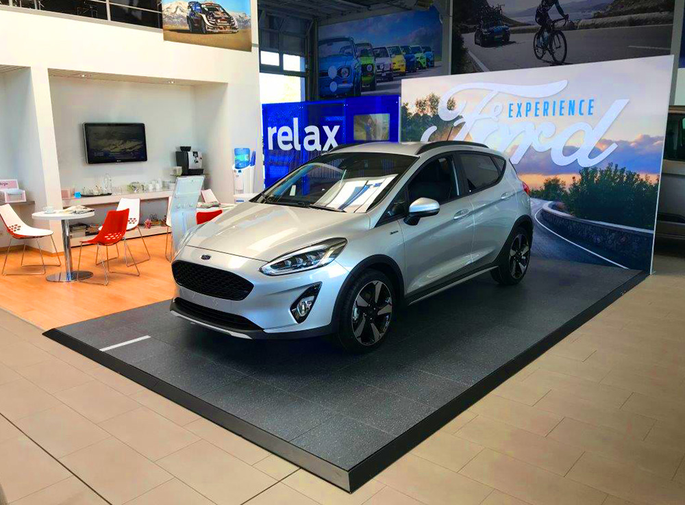 Podium easy cube concession auto