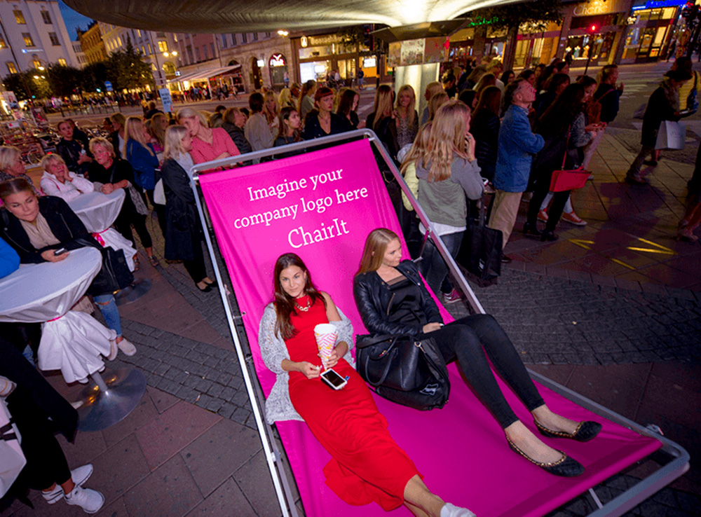 Transat publicitaire XXL