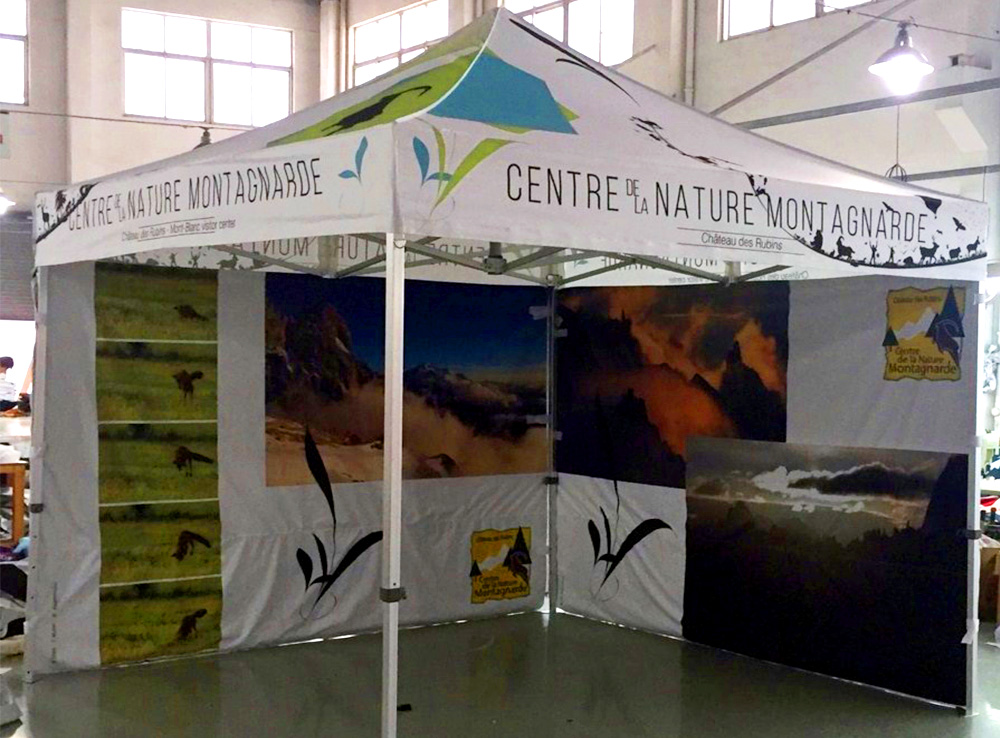 Tente d’exposition