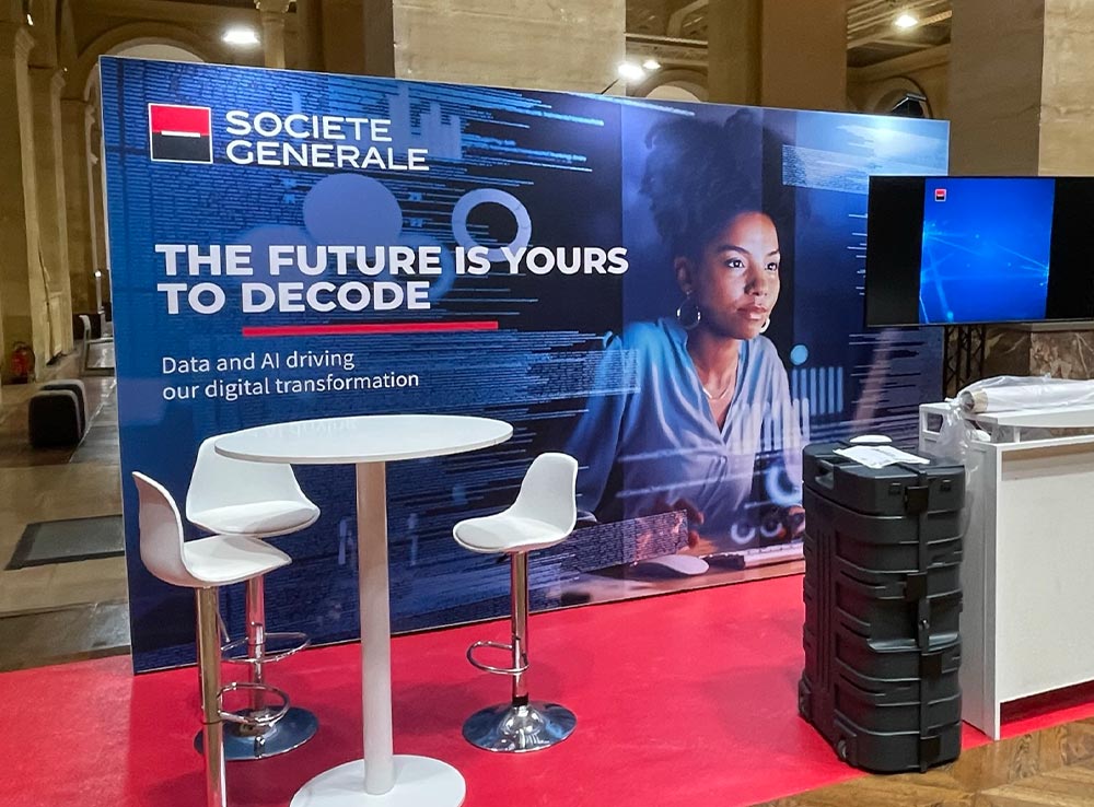 Stand parapluie droit en tissu