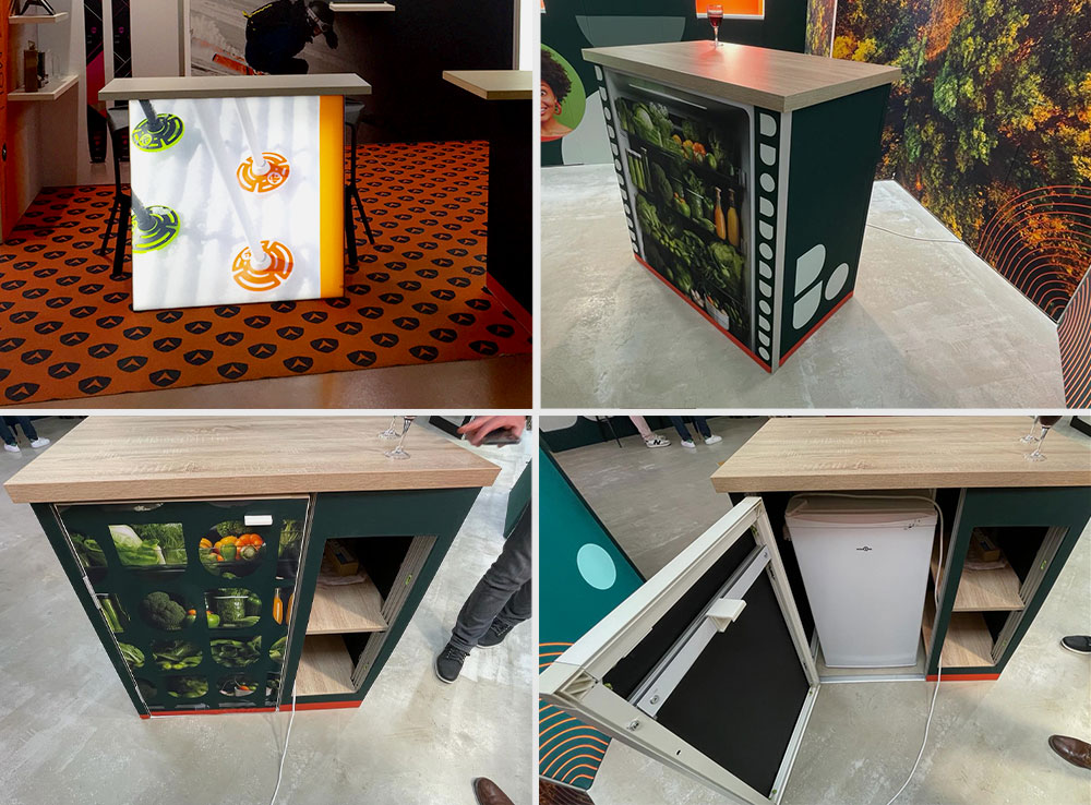 Banque d’accueil modulaire