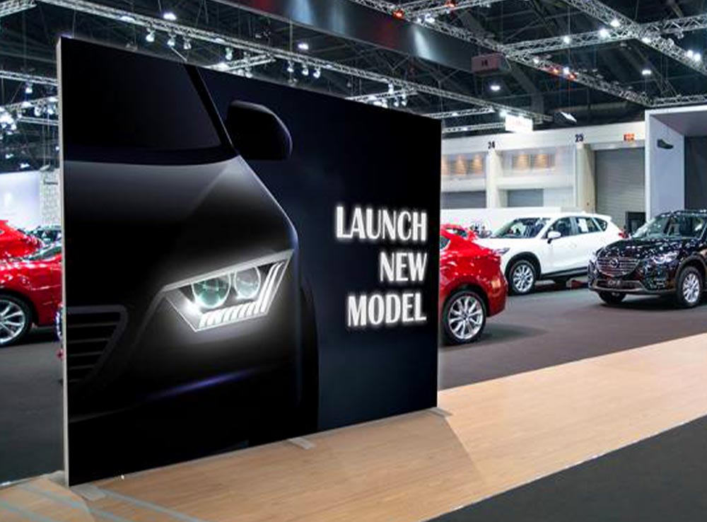 Caisson lumineux concessionnaire