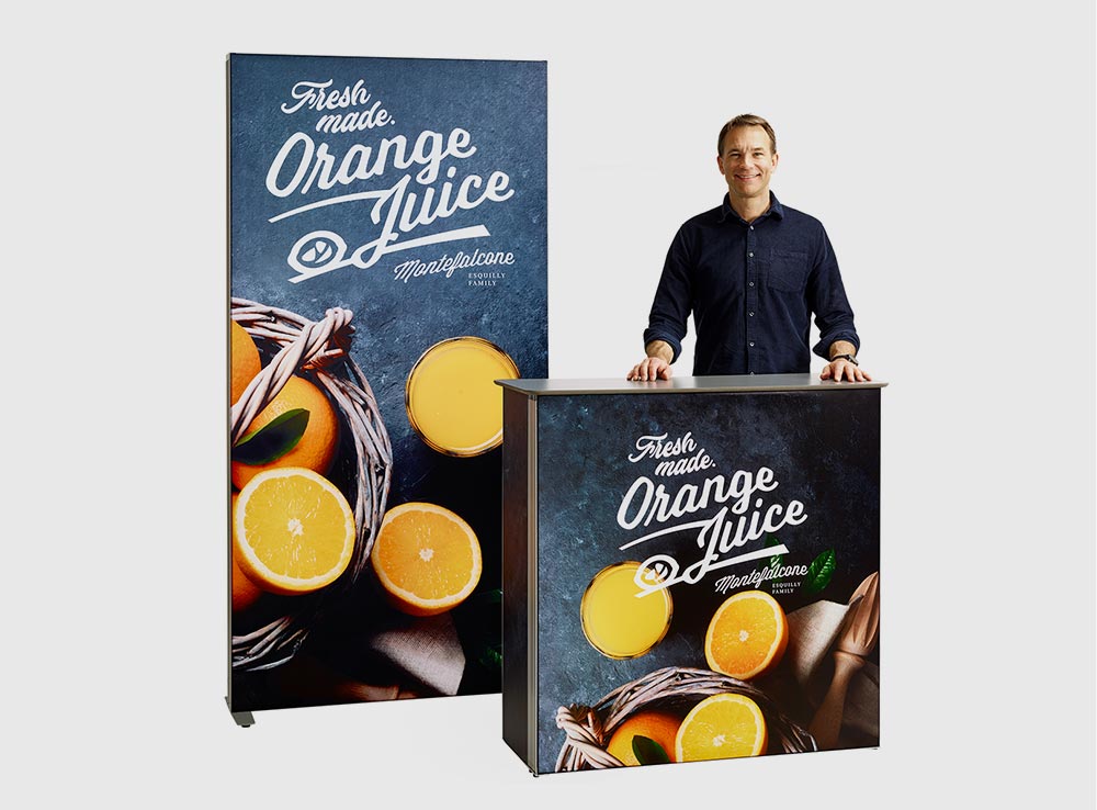 Comptoir lumineux Light frame S’com Services