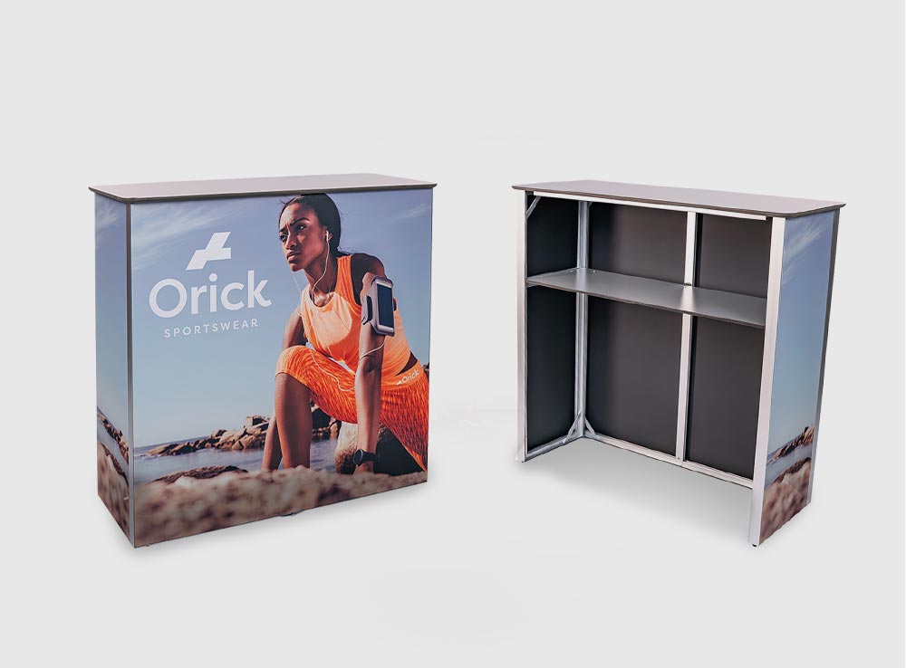 Intérieur du comptoir pliant Fold Out Counter