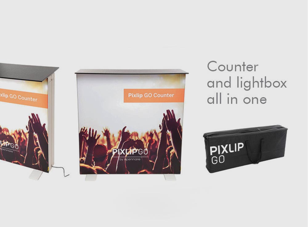 Housse comptoir lumineux Pixlip GO