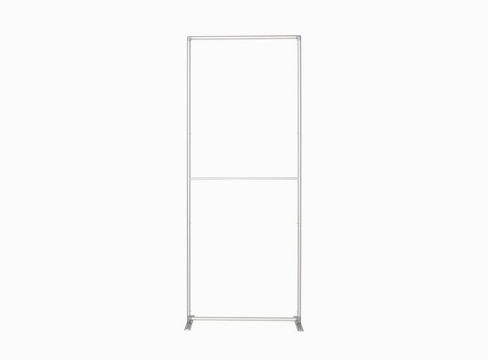 Structure du totem tubulaire double face S’com Services