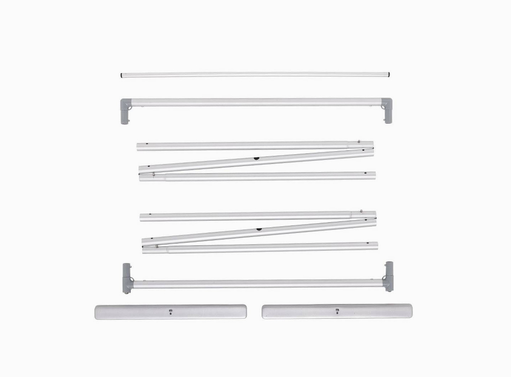 Montage simple du totem tubulaire double face S’com Services