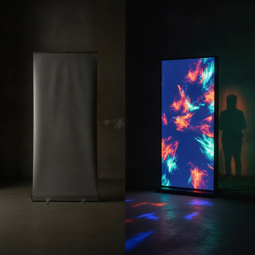 totem publicitaire lumineux LED totem publicitaire lumineux LED