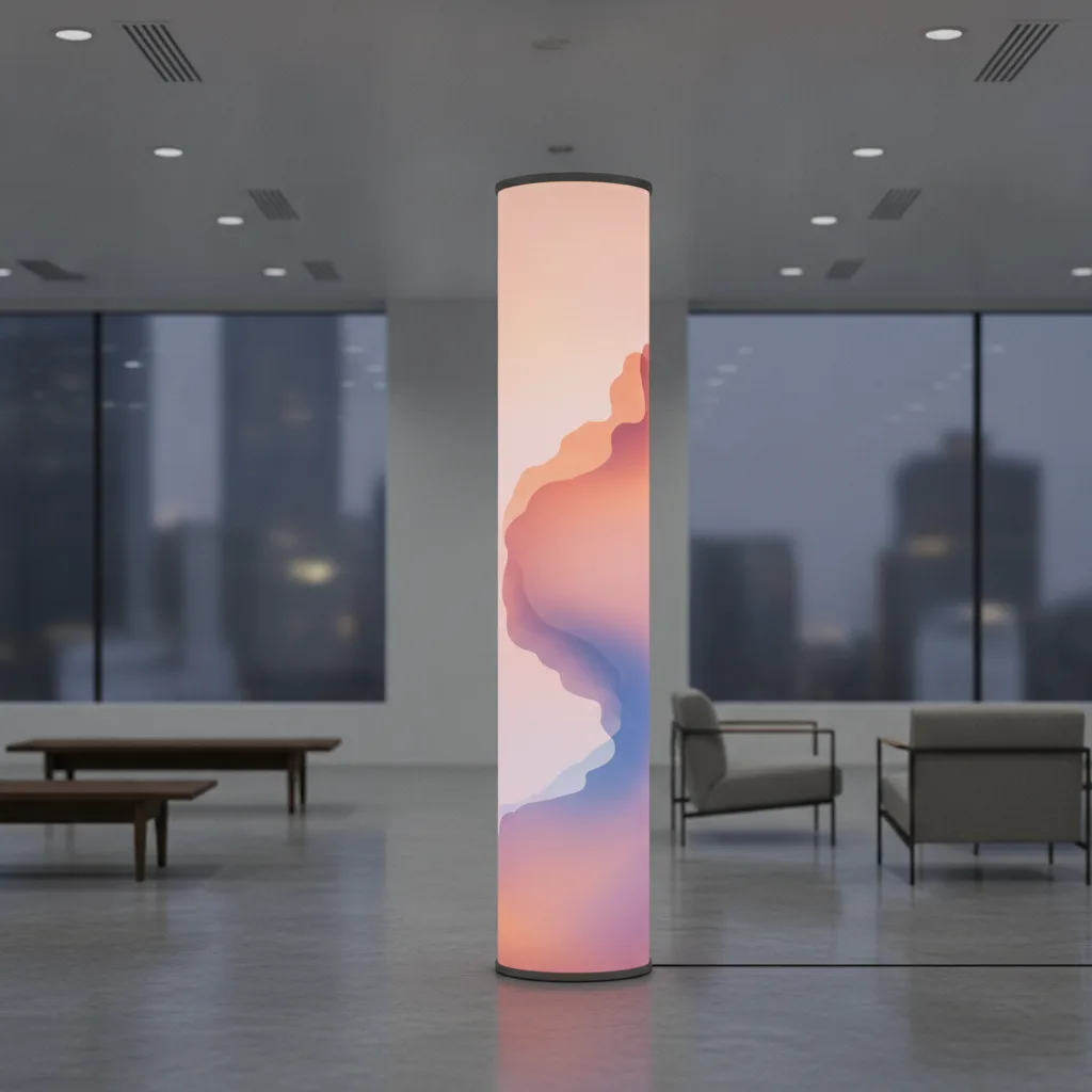 totem publicitaire lumineux LED totem publicitaire lumineux LED
