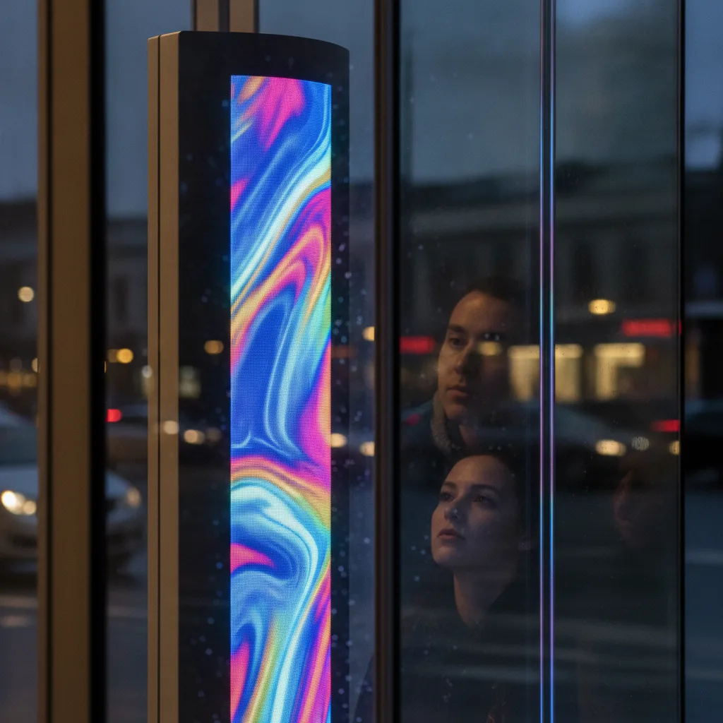 totem publicitaire lumineux LED totem publicitaire lumineux LED
