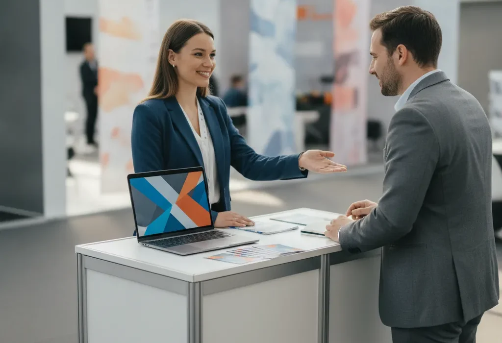 Comptoir d'accueil de stand pliable portable – guide 2026 - comptoir accueil stand pliable portable