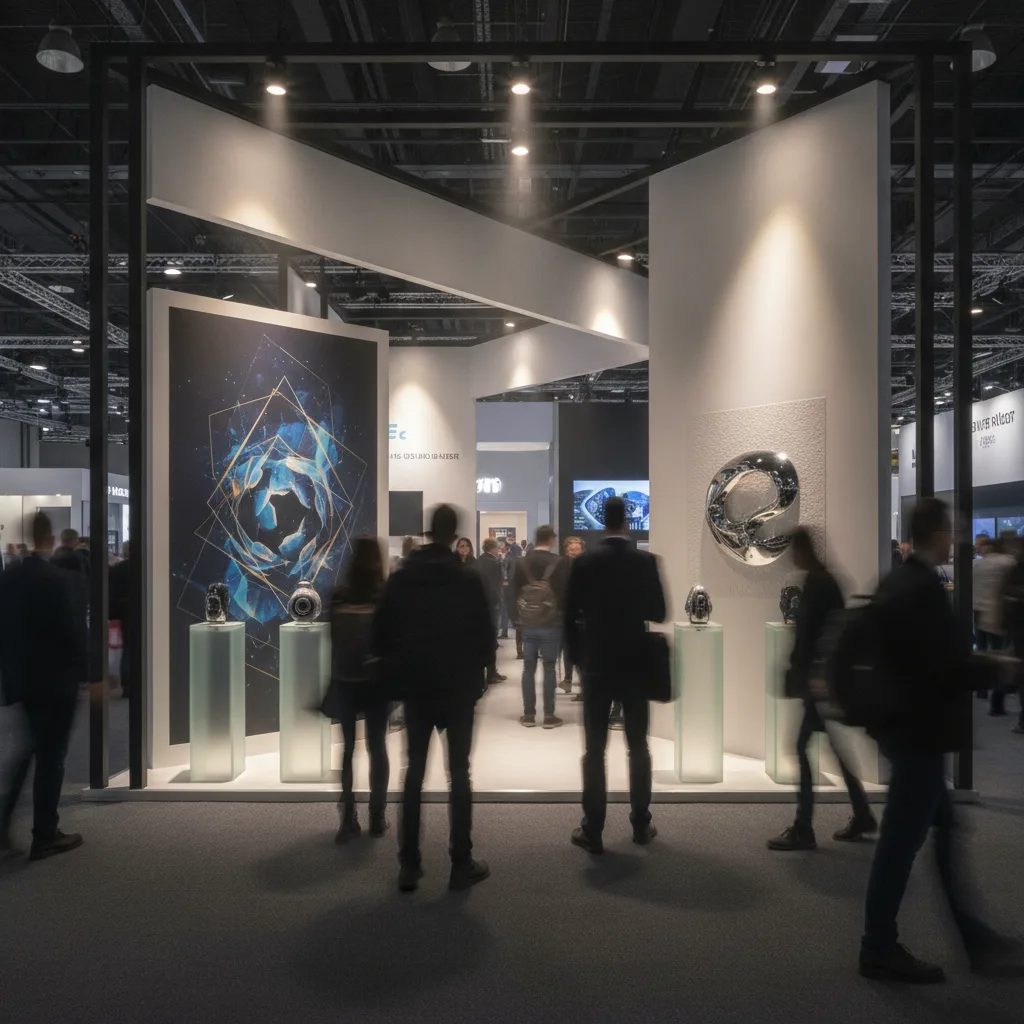 éclairage stand exposition LED spots