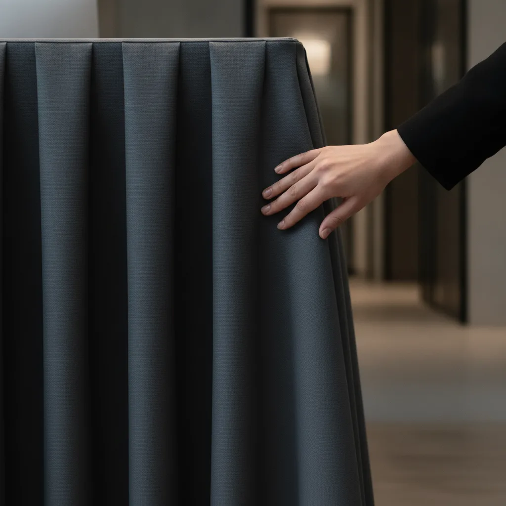 nappe personnalisée table salon événement